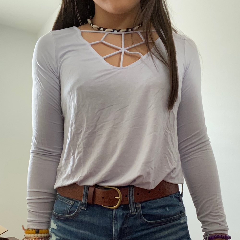Long sleeve AEO top